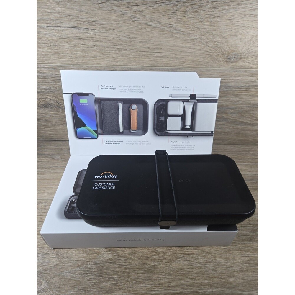 Orbitkey Nest | Portable and Customizable Desk Organizer Case W/ "Company Logo"